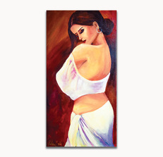 Passion of Dancing Size:: 12 x 24 x 1.75 in Medium used: Acrylic​